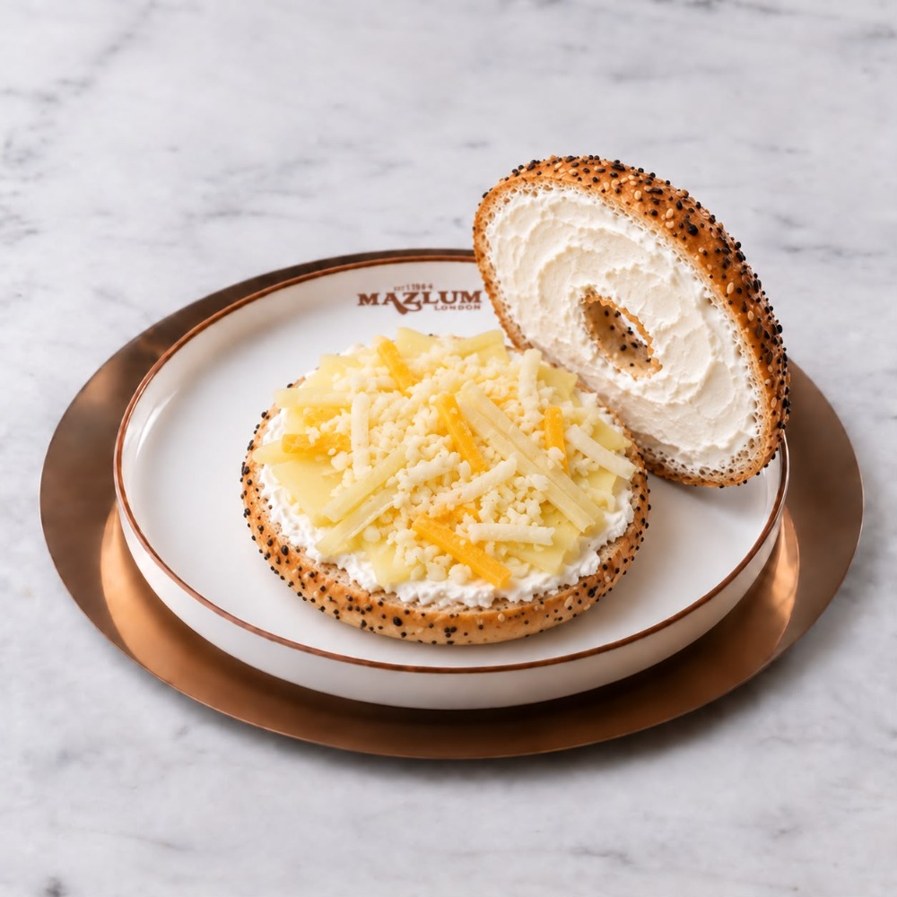 4 Cheese Bagel Sandwich