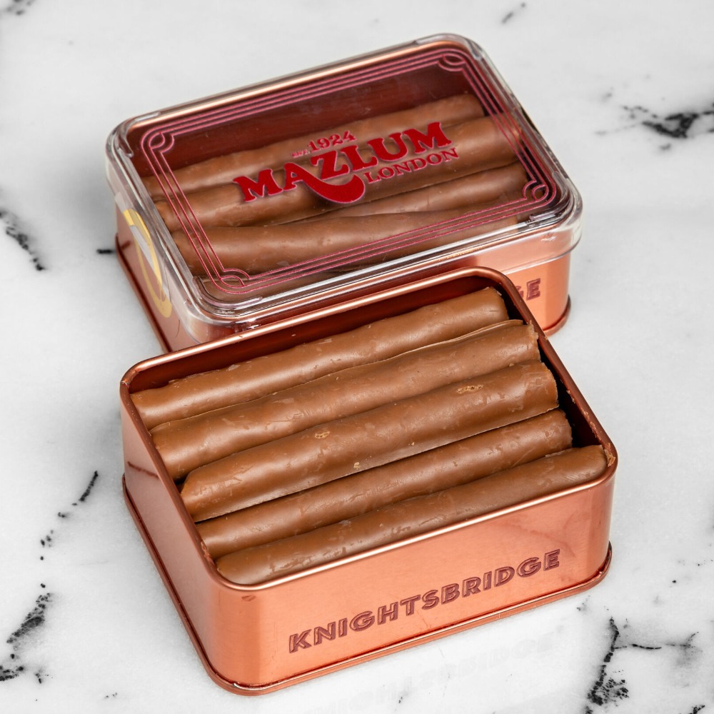 Crepe Milk Chocolate Small Tin Box