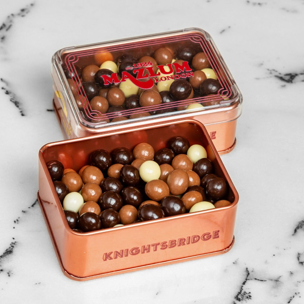 Coffee Dragee Small Tin Box