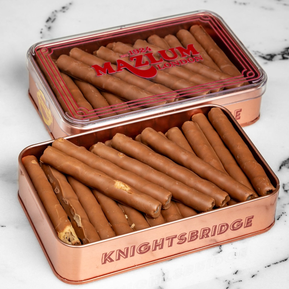 Crepe Milk Chocolate Large Tin Box